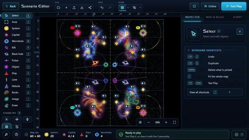 The Scenario Editor